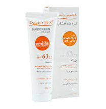 کرم ضد آفتاب (SPF63) بدون رنگ دکتر ژیلا